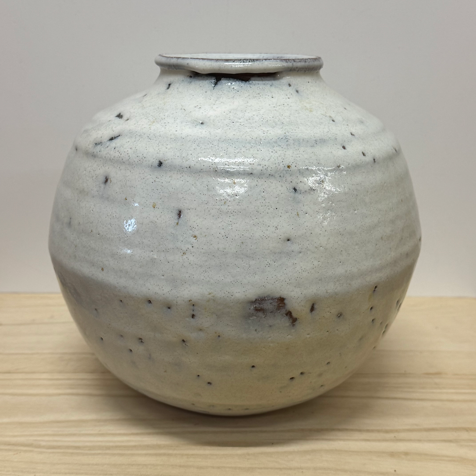 Thumbnail: KK19)Hagi ware  Vase Shusui Hattori