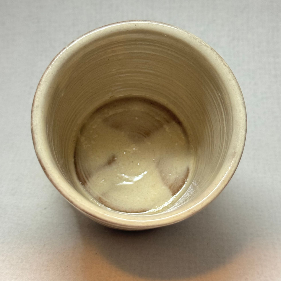 Thumbnail: AJ46) ⭐️Sale item Hagi ware Taizan Tea cup