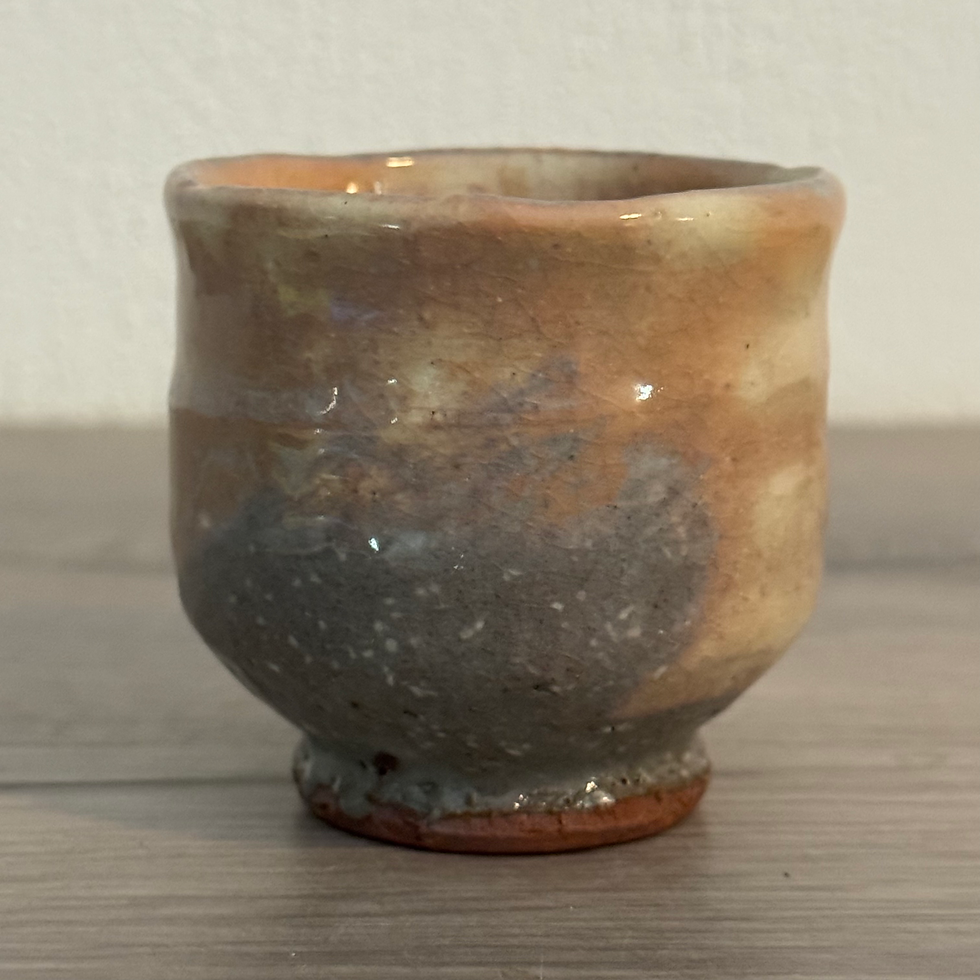 Thumbnail: EE24)Hagi ware Kunisuke Nakahara espresso cup ,sake cup