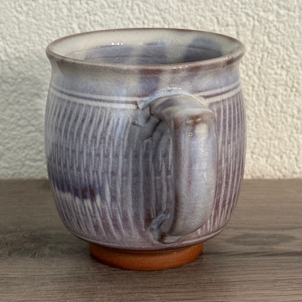 Thumbnail: F032)Hagi ware Yuka Matsuo mug