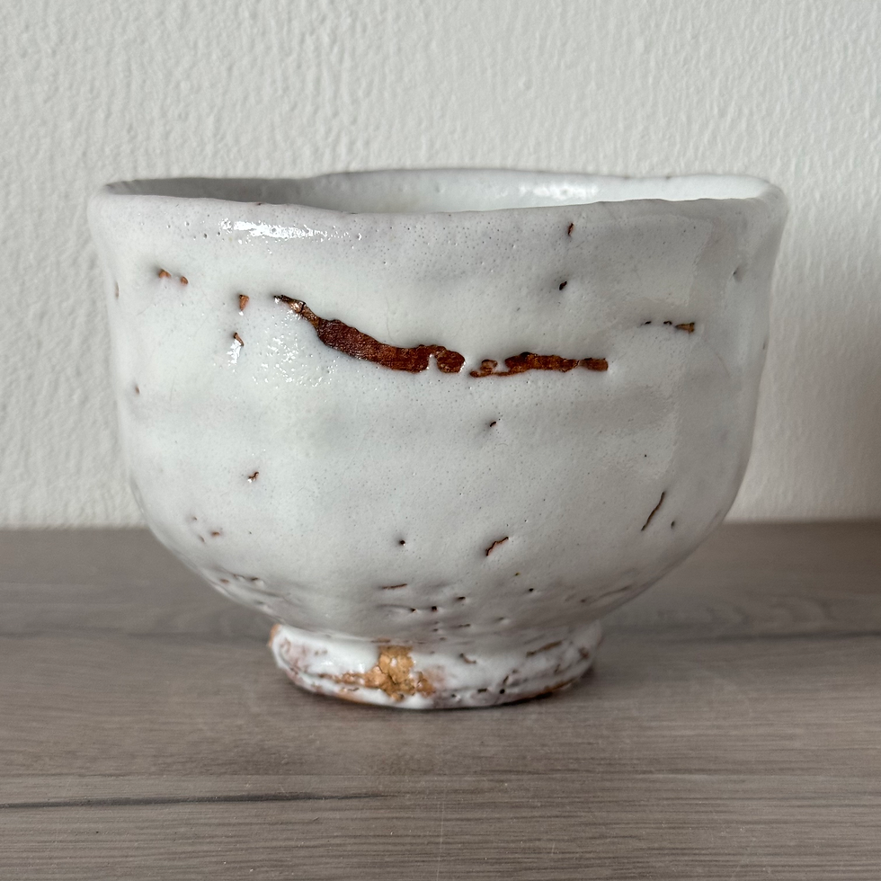 Thumbnail: X079)Hagi ware Kunisuke Nakahara matcha bowl