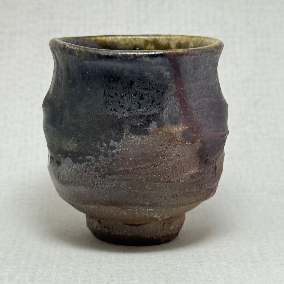 Thumbnail: AD42)Karatsu ware Kenji Koga sake,espresso cup