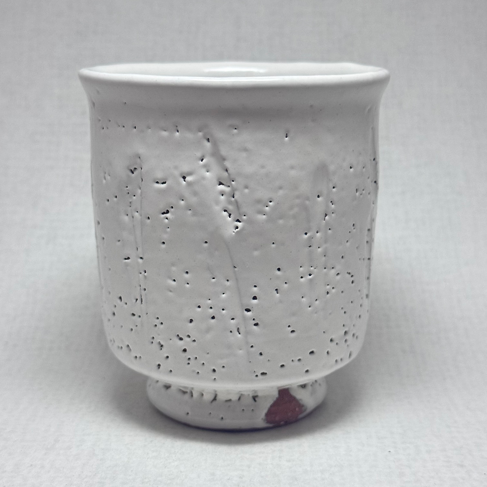 Thumbnail: OO80)Hagi ware tea cup Yuka Matsuo