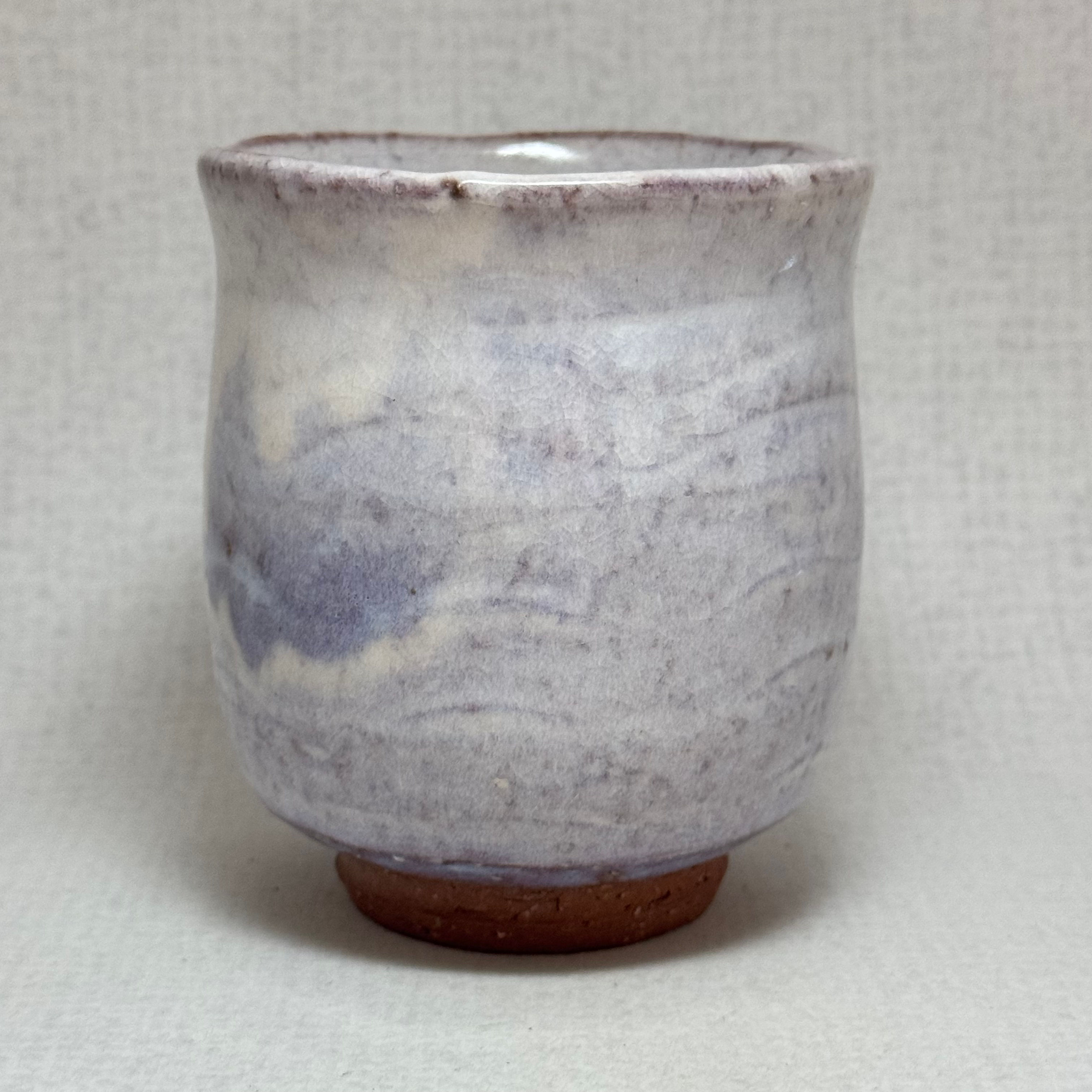 AG75)Hagi ware tea cup Yuka Matsuo