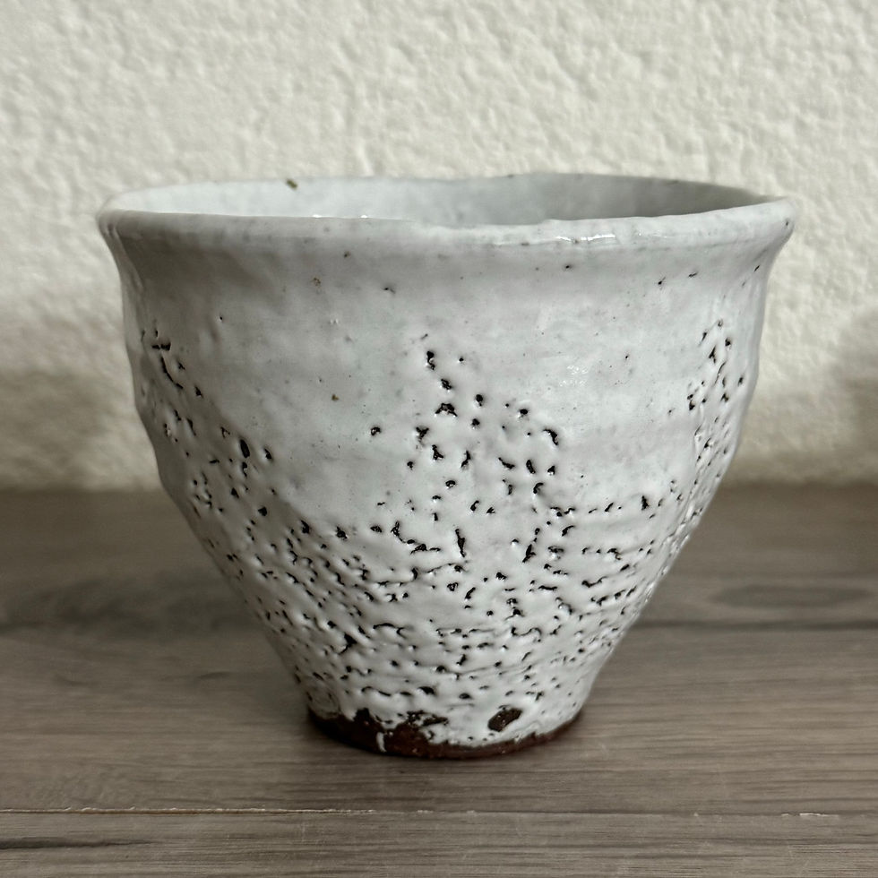 G002)Hagi ware Kunisuke Nakahara tea cup