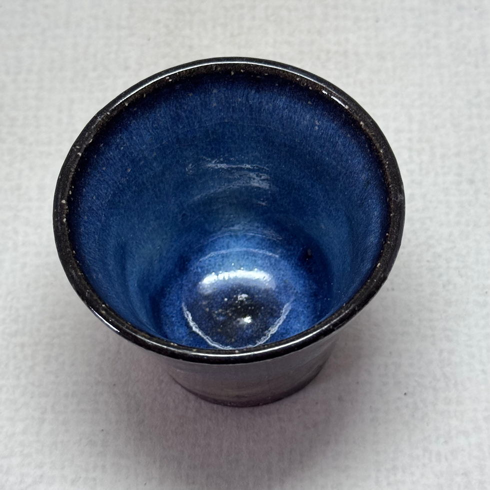 Thumbnail: QQ11)Hagi ware Seigan Yamane espresso cup ,sake cup