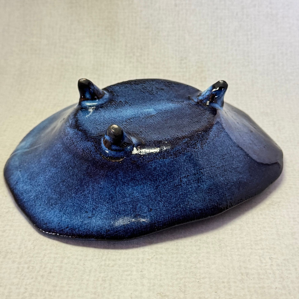 Thumbnail: UU97)Hagi ware Yuka Matsuo plate