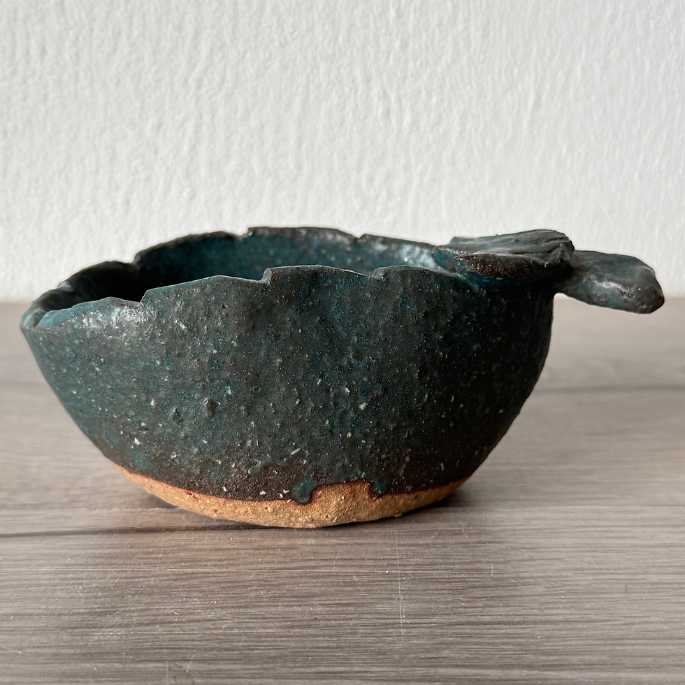 Thumbnail: DD88)Hagi ware Seigan Yamane eggplant small dish