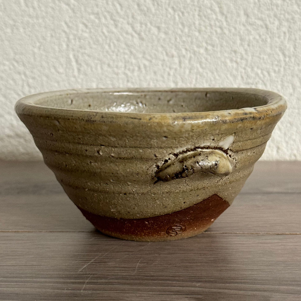 Thumbnail: E005)Hagi ware Tatsuro Uekusa bowl