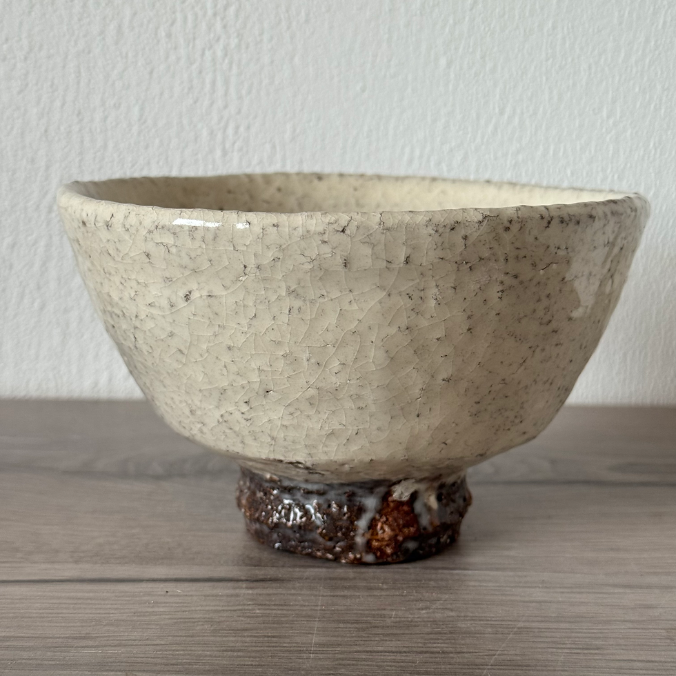 Thumbnail: X044)Hagi ware Matcha bowl  Gyojin-an