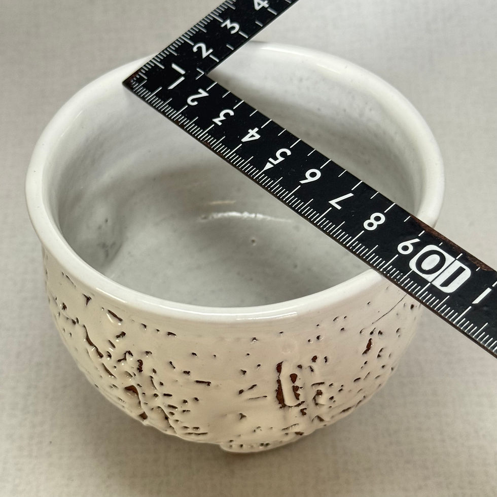 Thumbnail: AB36)Hagi ware small matcha bowl Yuka Matsuo