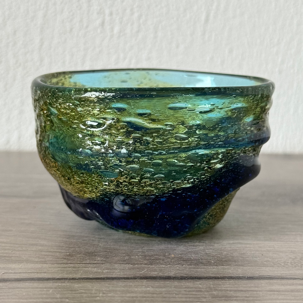 Thumbnail: AA97)Inamine Glass sake cup 【Cold drinks only】