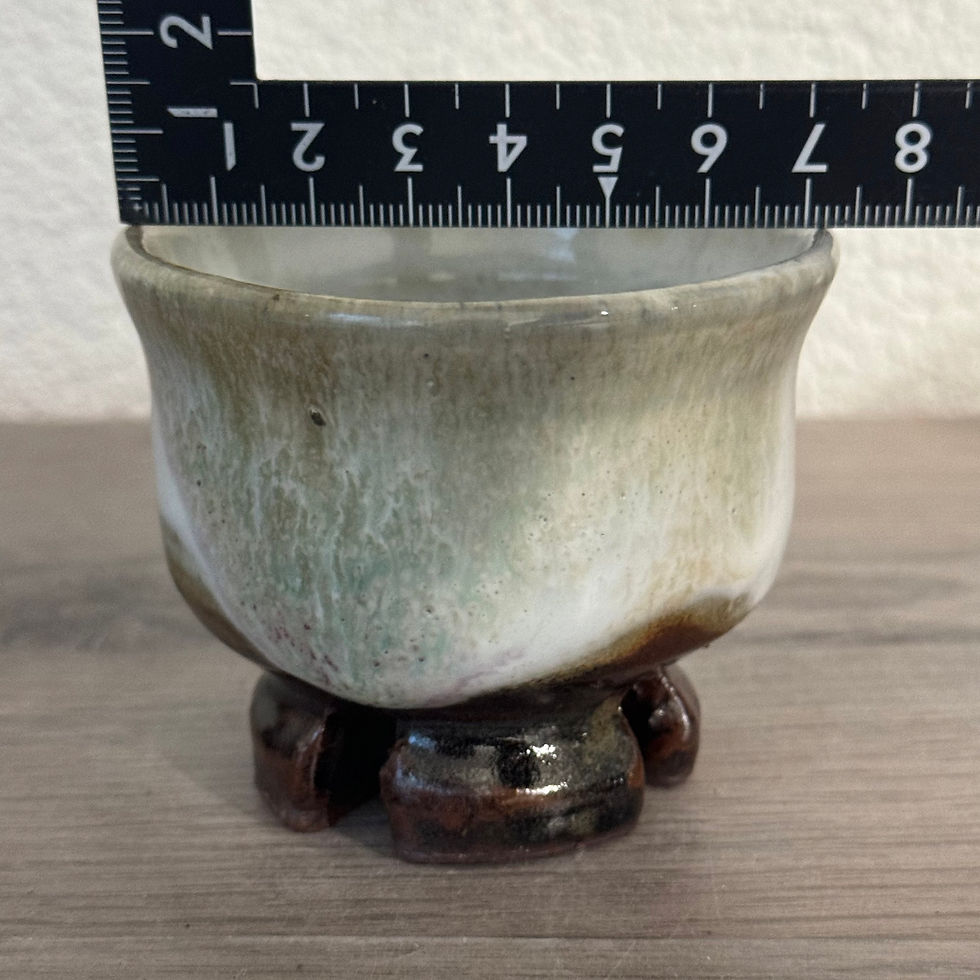 Thumbnail: R026)Hagi ware Seigan Yamane sake cup,espresso cup