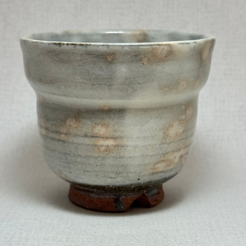 Thumbnail: AG48) Hagi ware Seigan Yamane tea cup