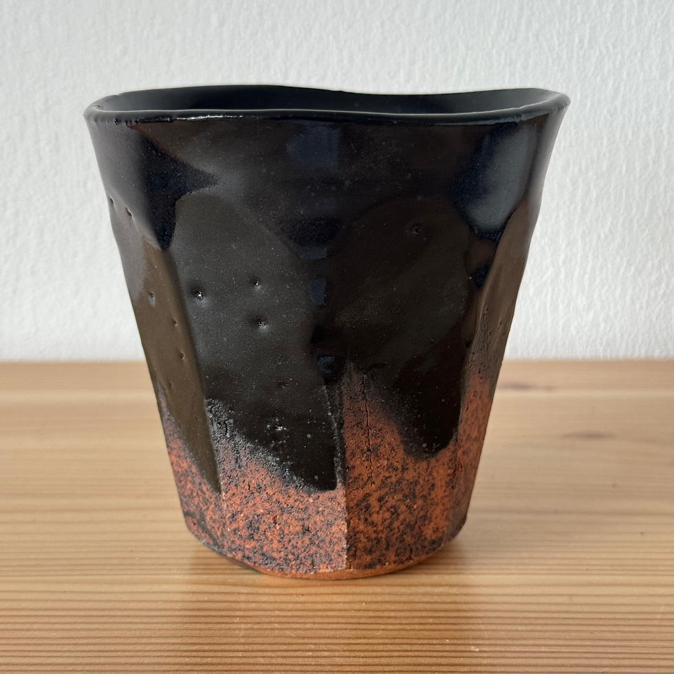 Thumbnail: V089)Hagi ware Eichi Shibuya tea cup