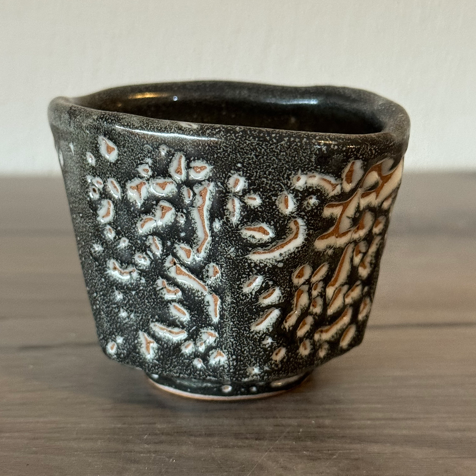 Thumbnail: JJ96)Hagi ware Akira Kawano espresso cup,sake cup