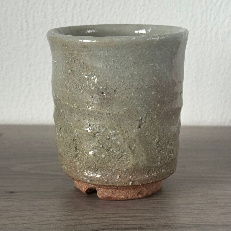 Thumbnail: U006) ⭐️Sale item Hagi ware Hagidono tea cup
