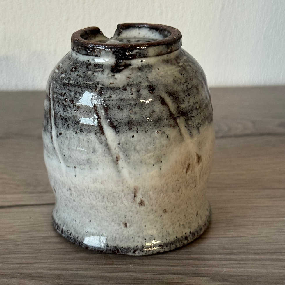 Thumbnail: EE74)Hagi ware Kunisuke Nakahara tea cup