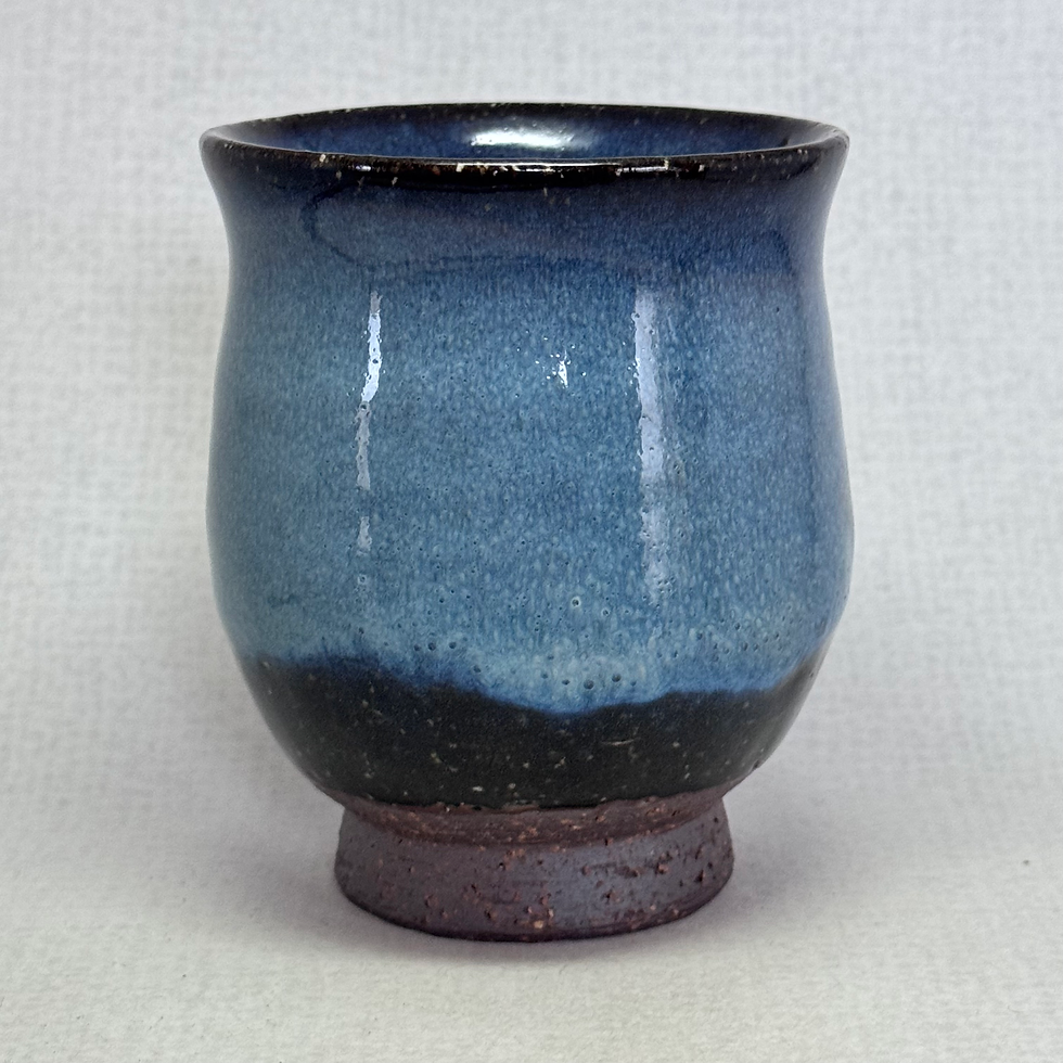 Thumbnail: QQ24) Hagi ware Seigan Yamane tea cup