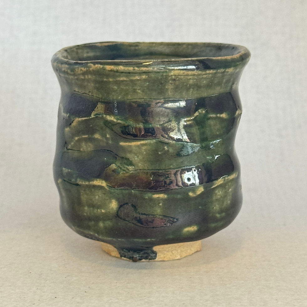 Thumbnail: AF08)Karatsu  ware Kenji Koga sake,espresso cup