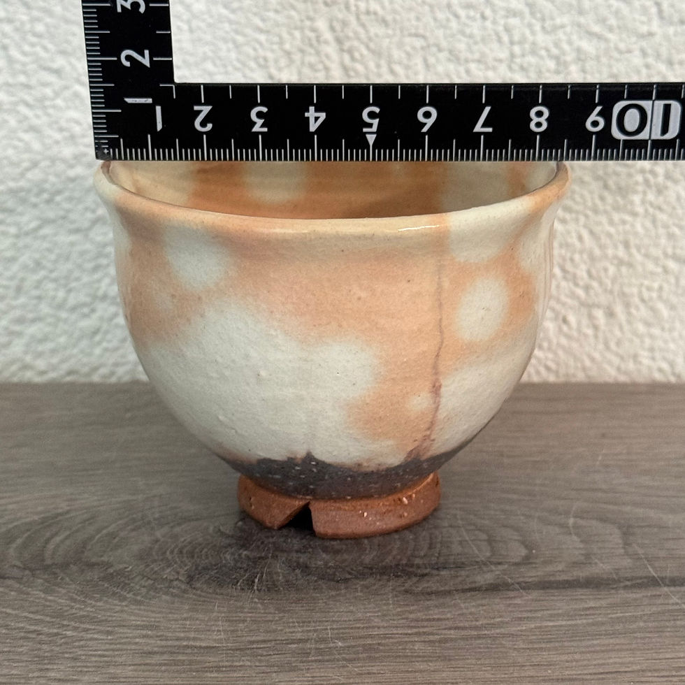 Thumbnail: D085)Hagi ware Yuka Matsuo tea cup