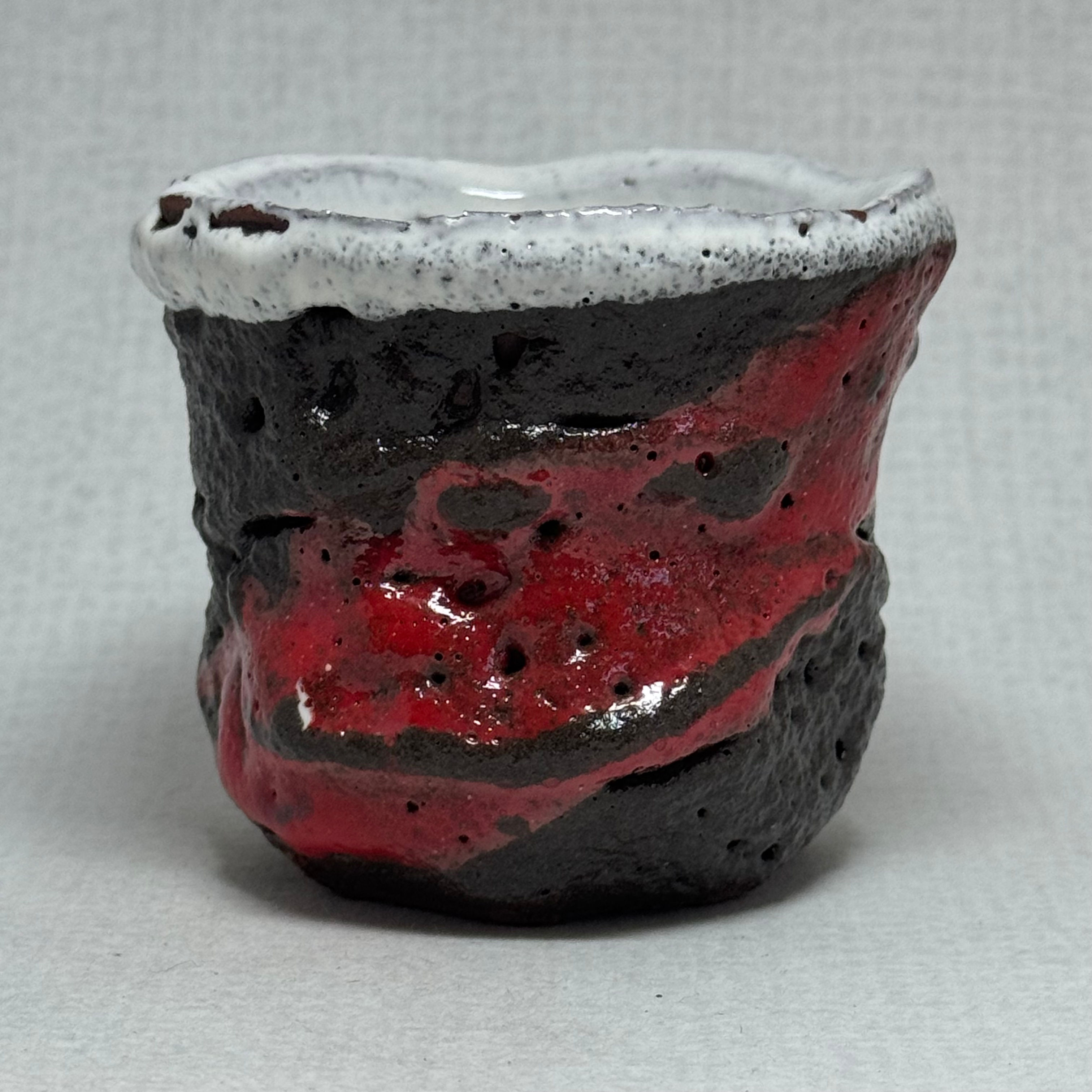 AD81)Hagi ware Yukihisa espresso cup,sake cup