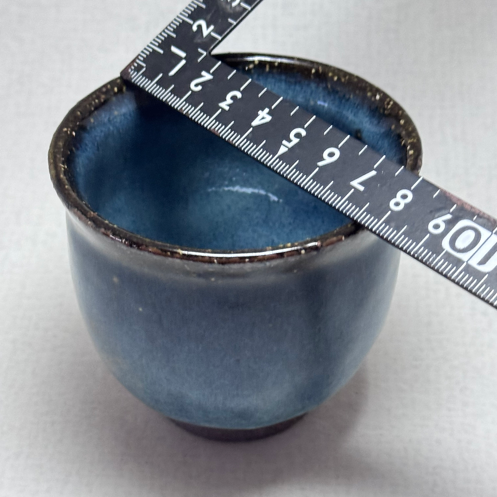 Thumbnail: QQ17) Hagi ware Seigan Yamane tea cup