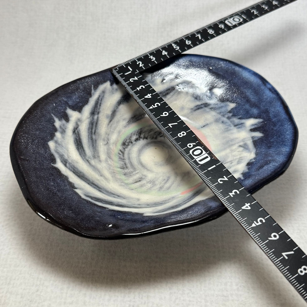 Thumbnail: UU90)Hagi ware Yuka Matsuo plate