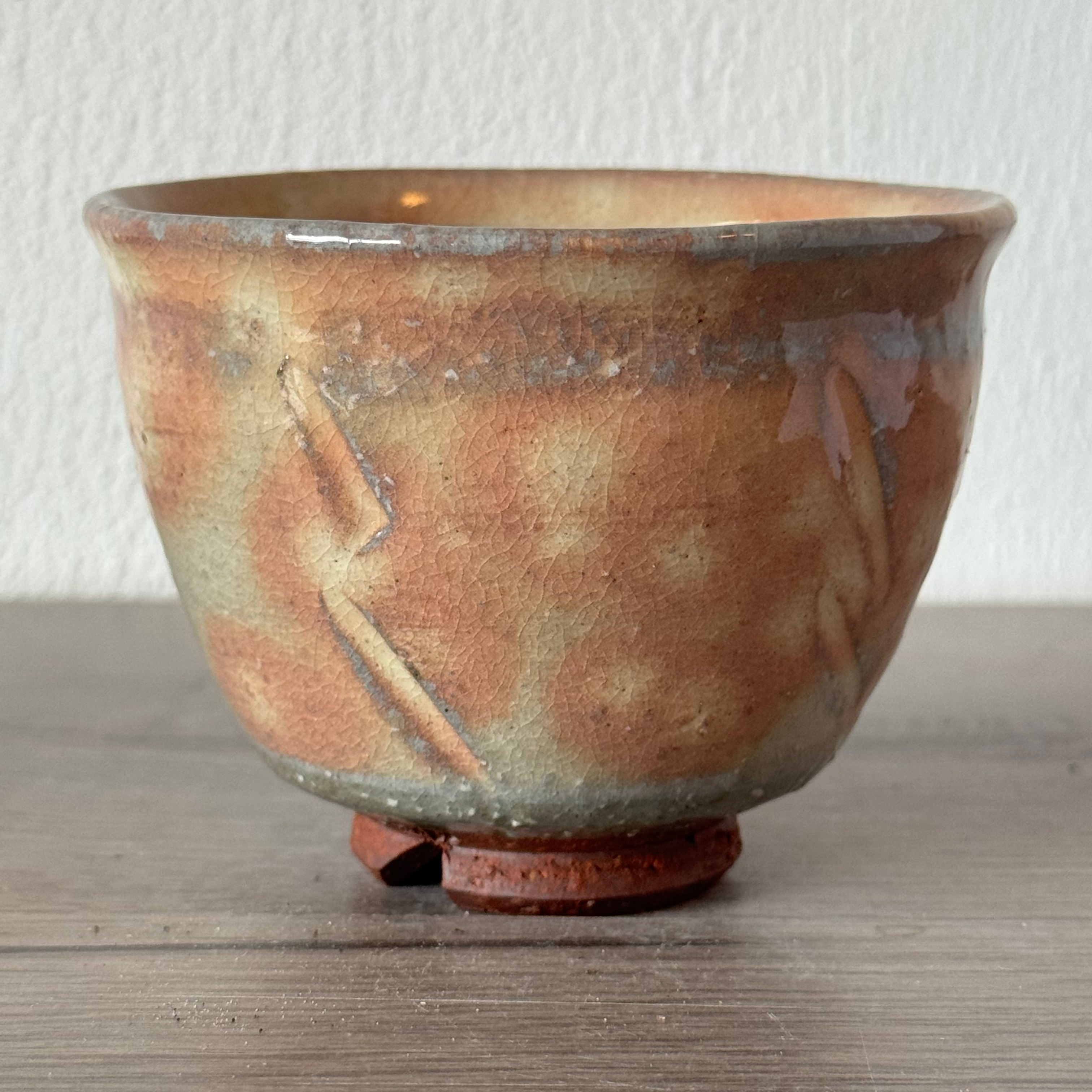 DD20)Hagi ware Yuka Matsuo tea cup