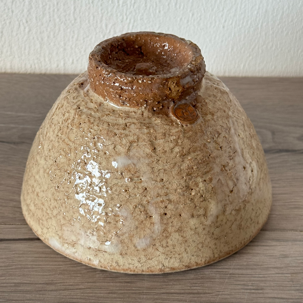 Thumbnail: X041)Hagi ware Matcha bowl Gyojin-an