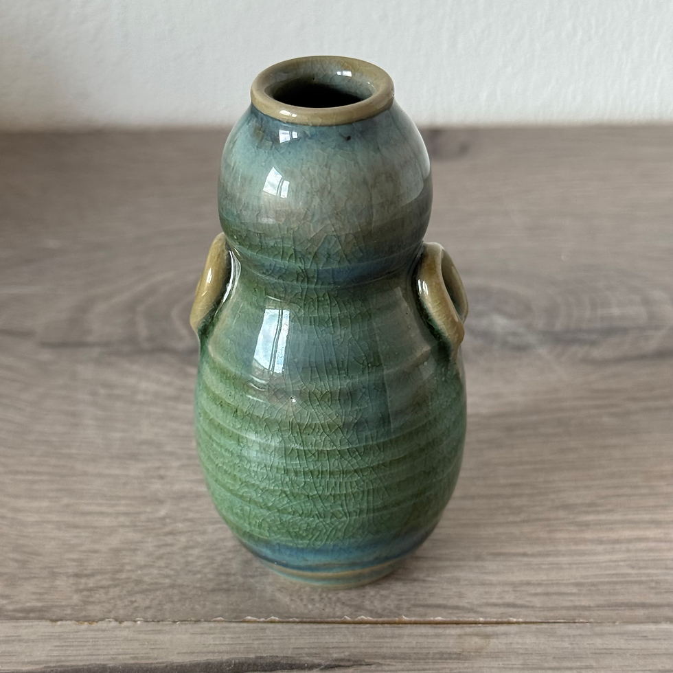 Thumbnail: AA72)Susa ware mini vase Dousen Tsuchitani
