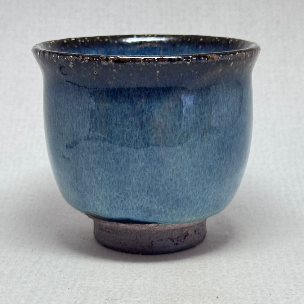 Thumbnail: QQ17) Hagi ware Seigan Yamane tea cup