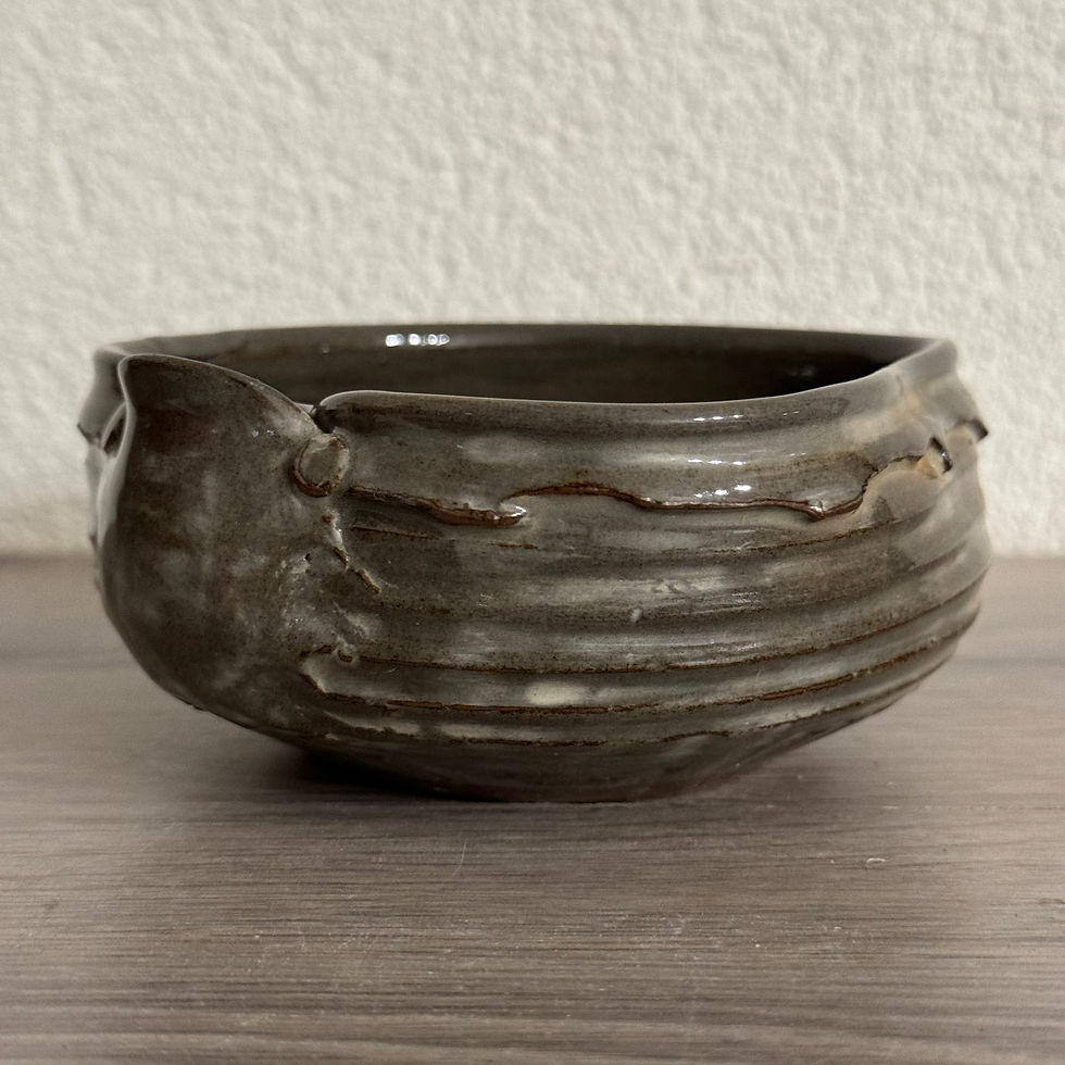 Thumbnail: I014)Susa ware Dousen Tsuchitani plate(food)
