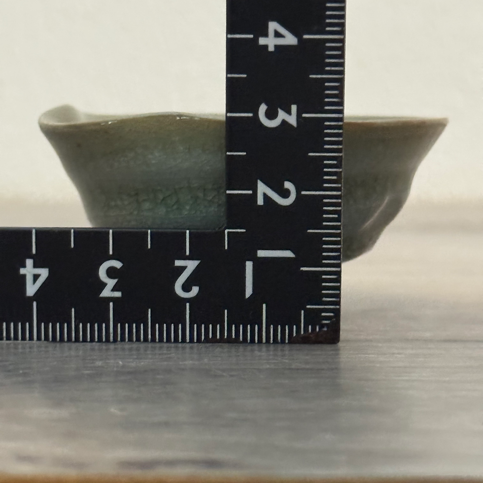 Thumbnail: HH51)Susa ware Dousen Tsuchitani sake Gyokuro cup