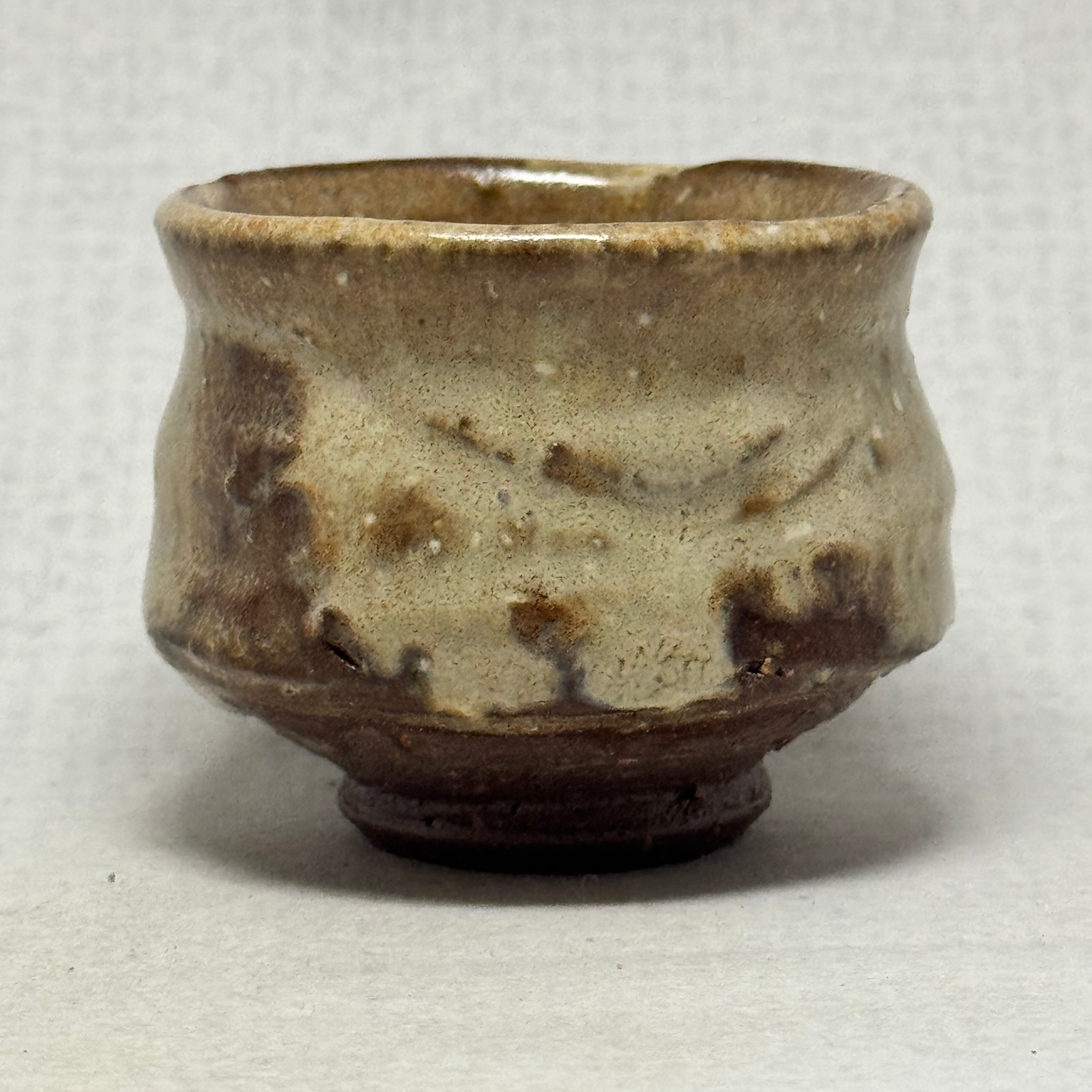 NN33)Hagi ware Akira Kawano espresso cup,sake cup