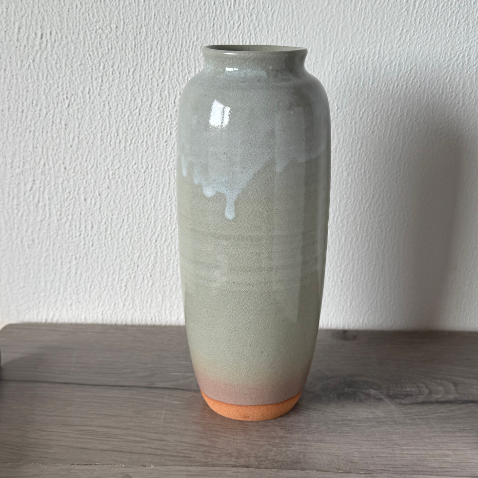 Thumbnail: BB19)Hagi ware Senshu Okada Vase