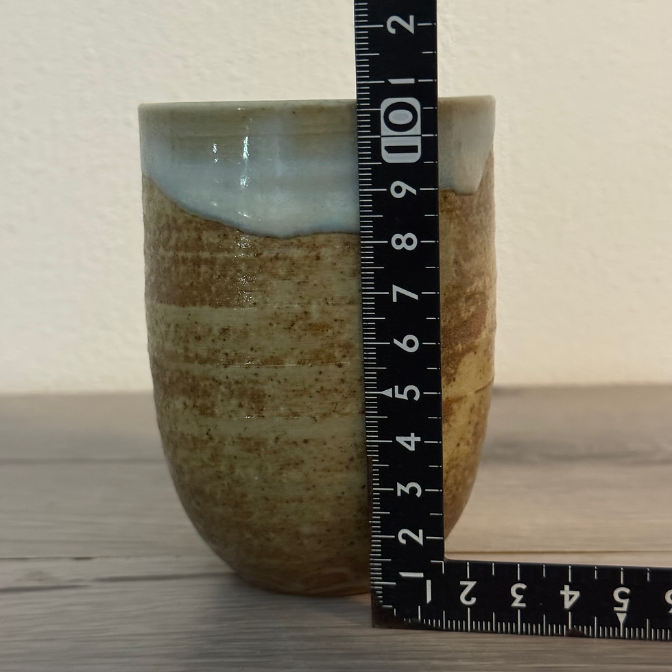 Thumbnail: FF67) Hagi ware Seigan Yamane tea cup tumbler