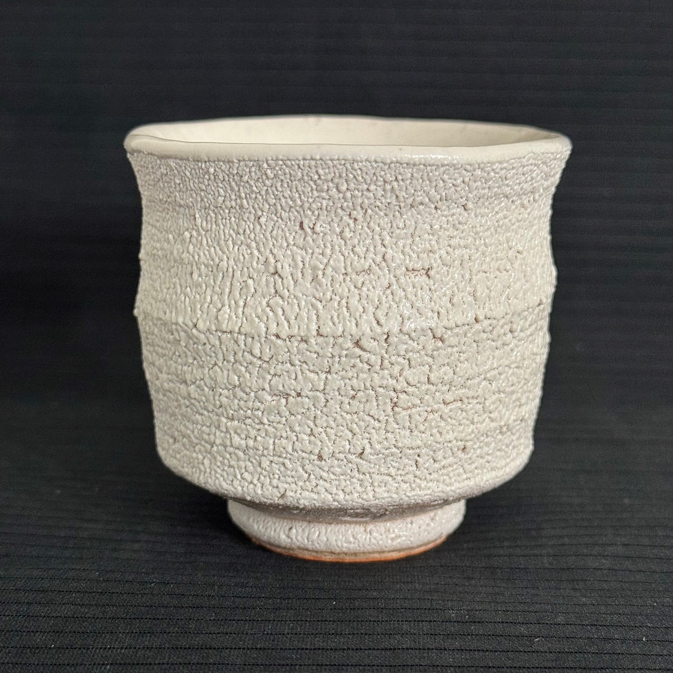 Thumbnail: F055)Hagi ware Yuka Matsuo sake,espresso cup
