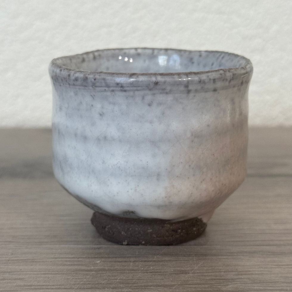 Thumbnail: T004)Hagi ware Kunisuke Nakahara espresso cup,sake cup