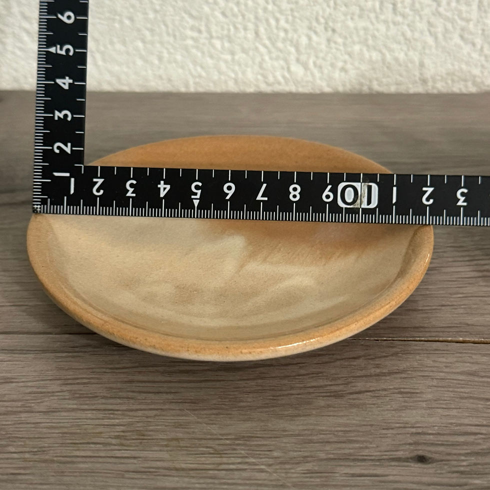 Thumbnail: S008)Hagi ware plate φ12.2cm
