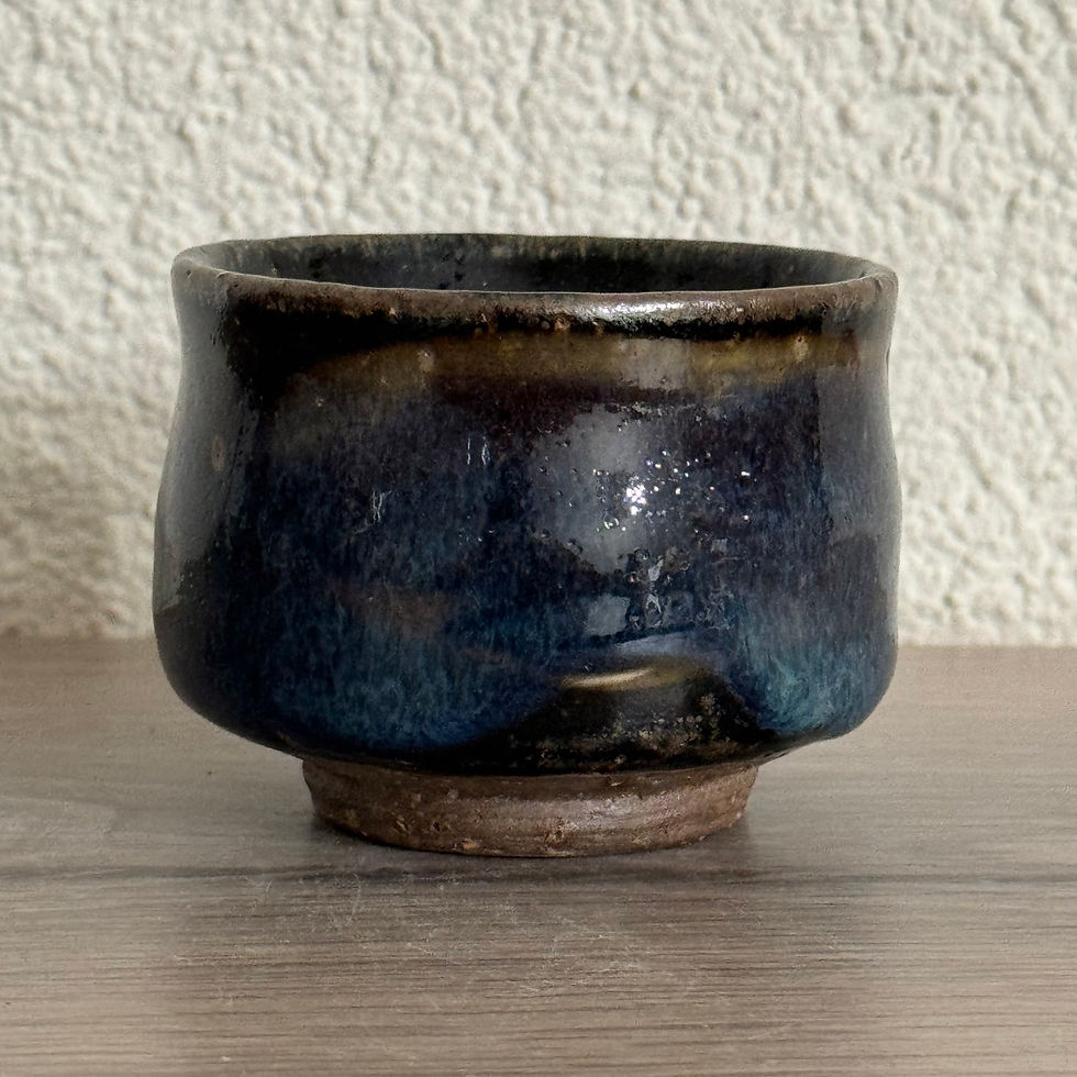 Thumbnail: C043)Hagi ware Seigan Yamane espresso cup,sake cup