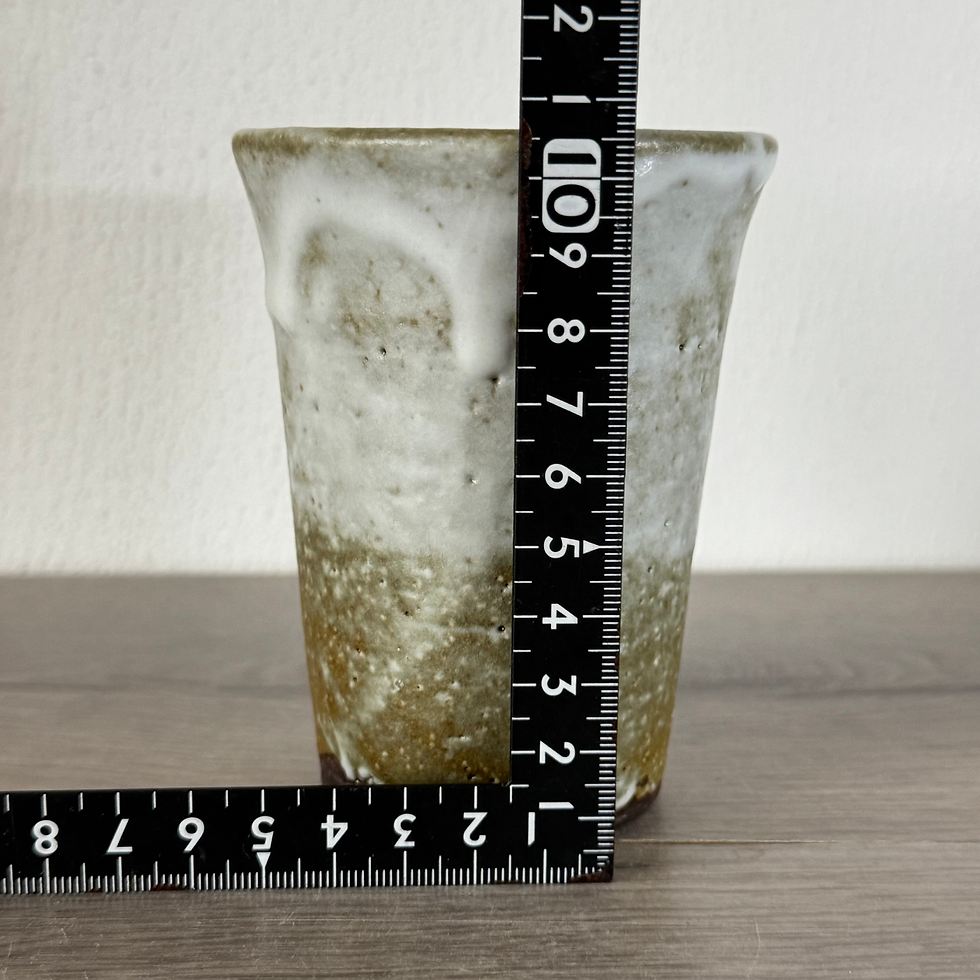 Thumbnail: FF79) Hagi ware Seigan Yamane tea cup tumbler