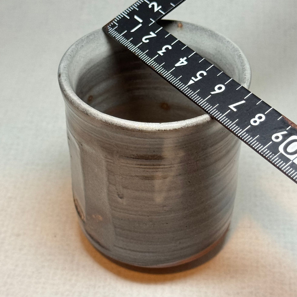 Thumbnail: AJ43) ⭐️Sale item Hagi ware Taizan Tea cup