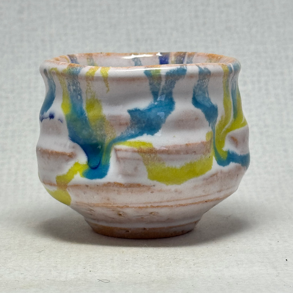Thumbnail: LL83)Hagi ware Seki Taian espresso cup,sake cup