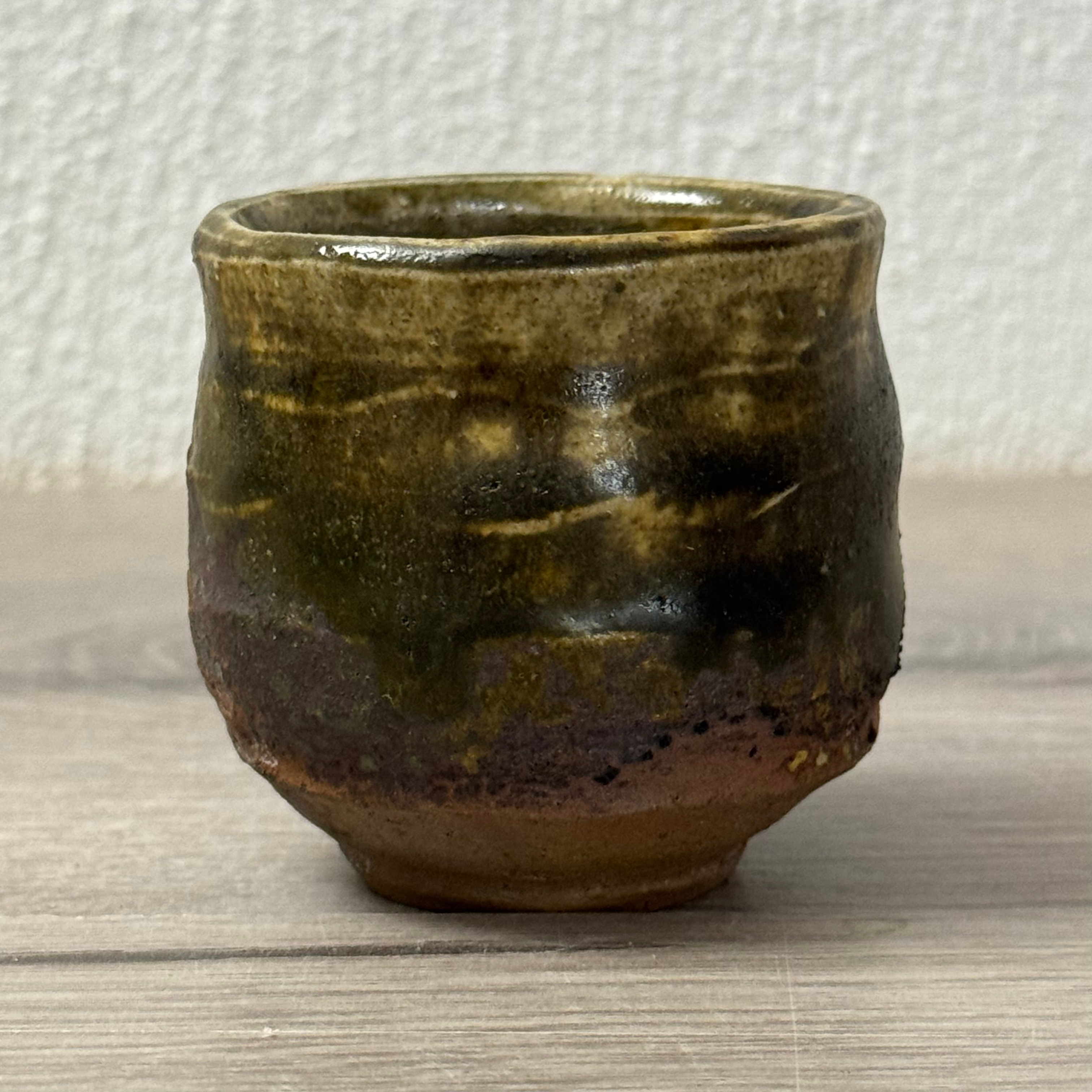 EE53)Karatsu ware Kenji Koga sake,espresso cup