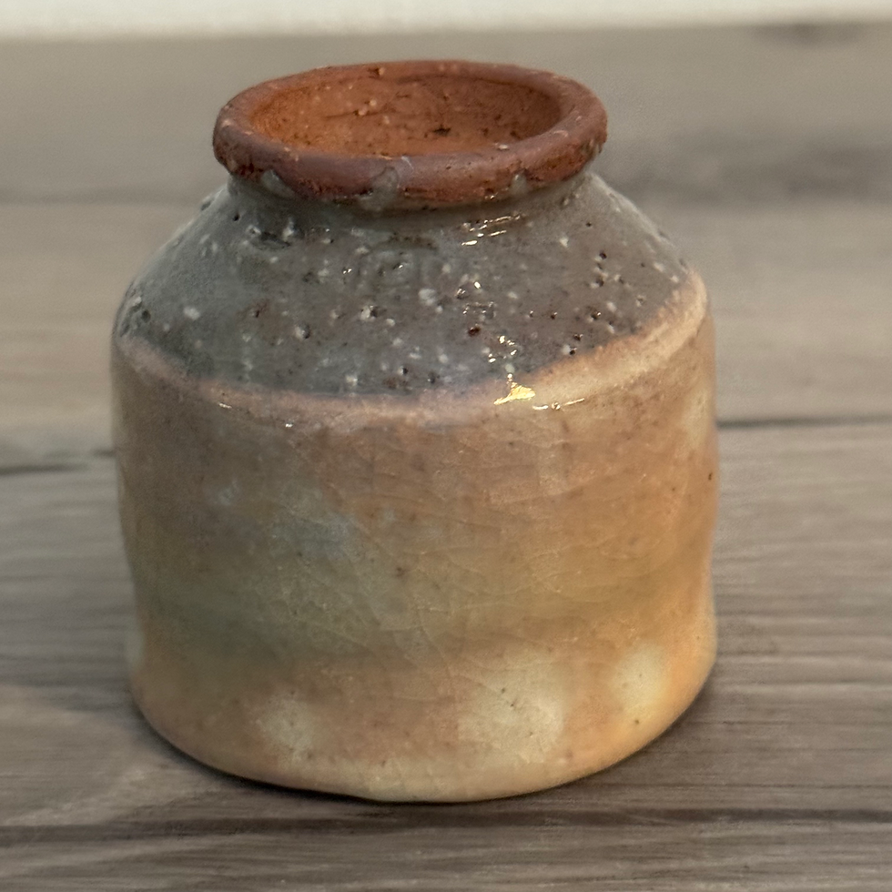 Thumbnail: EE23)Hagi ware Kunisuke Nakahara espresso cup ,sake cup