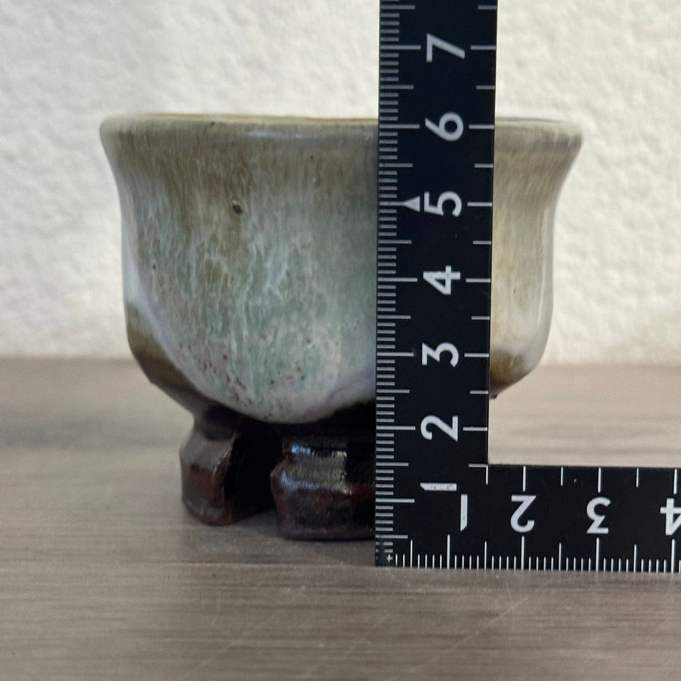 Thumbnail: R026)Hagi ware Seigan Yamane sake cup,espresso cup