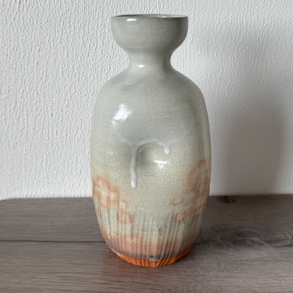 Thumbnail: BB24)Hagi ware Senshu Okada Vase