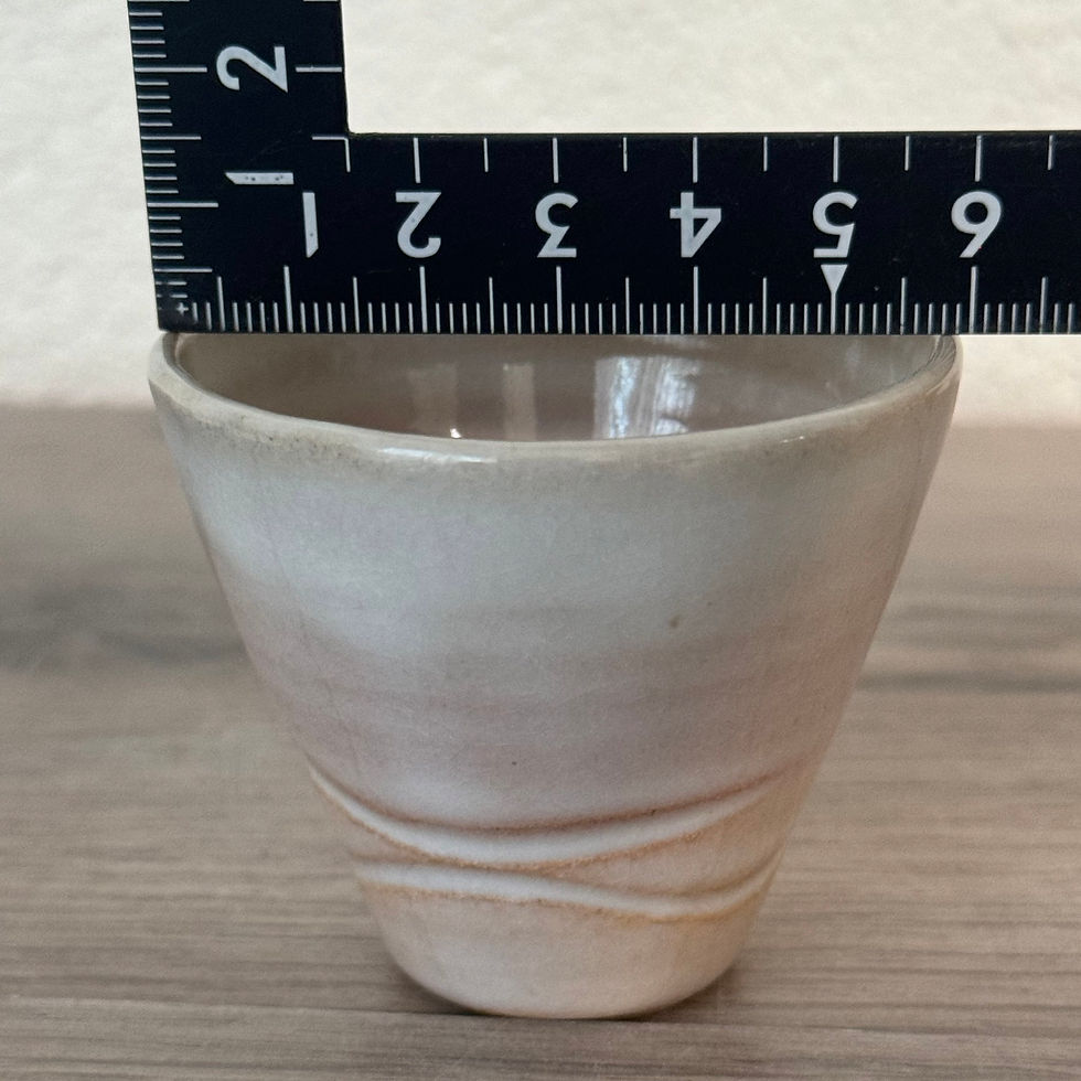 Thumbnail: S062)Hagi ware Genshu Sotozono sake cup