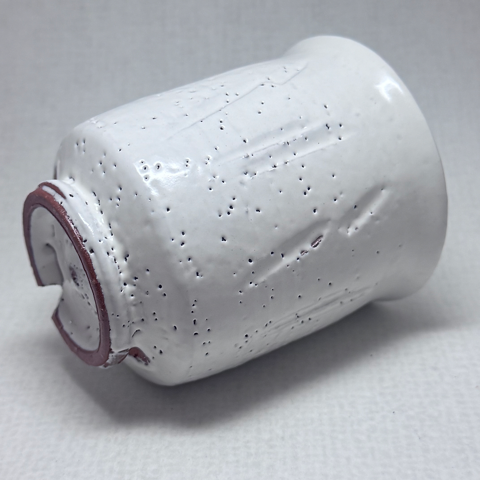 Thumbnail: OO81)Hagi ware tea cup Yuka Matsuo